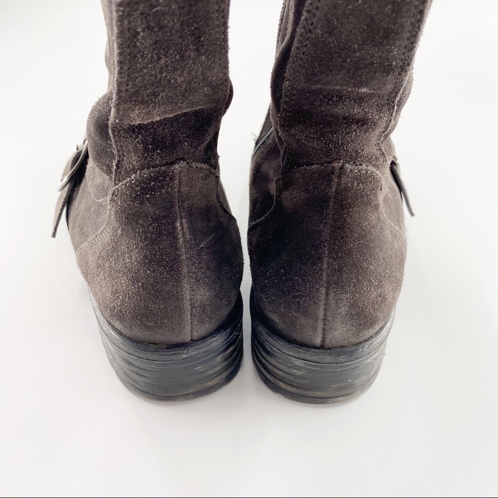 Paul Green Adison Dark Grey Suede Boots US Sz 9.5 - Picture 5 of 10